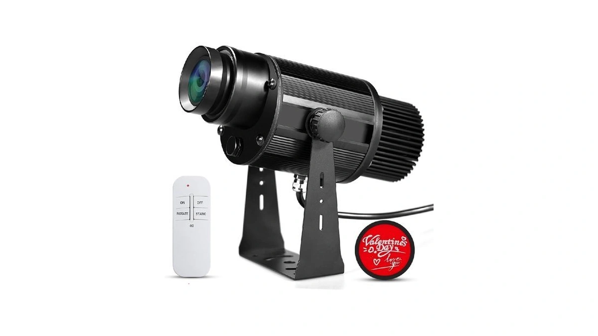 50w Led Gobo Logo Projector Light With 6 Slides –