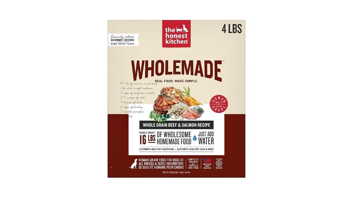 The Honest Kitchen Human Grade Wholemade™ Dehydrated Dog Food, Whole