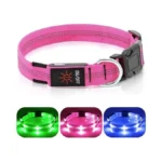 Weesiber Light Up Dog Collars - Usb Rechargeable Led Dog