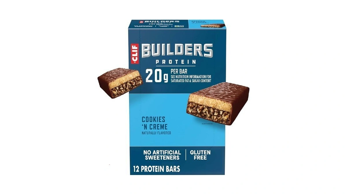 Clif Builders Protein Bars - Cookies 'n Cream Flavor -