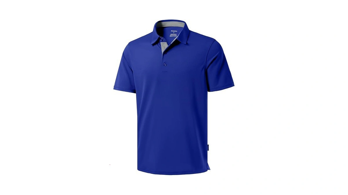 Men's Golf Shirts Dry Fit Moisture Wicking Performance Short Sleeve