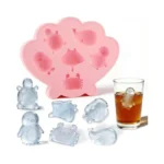 Fu Store Ice Cube Tray Shell Silicone Ice Cube Trays
