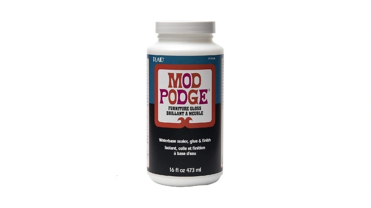 Mod Podge Waterbase Sealer, Glue And Finish For Furniture (16-ounce),