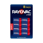 Rayovac 123a Batteries (8 Pack), 123a Lithium Batteries, Great For