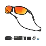 Arcpro Polarized Sports Sunglasses For Men, Tr90 Lightweight Fishing Cycling