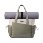 Lovevook Gym Tote Bag For Women, Puffy Yoga Mat Bag