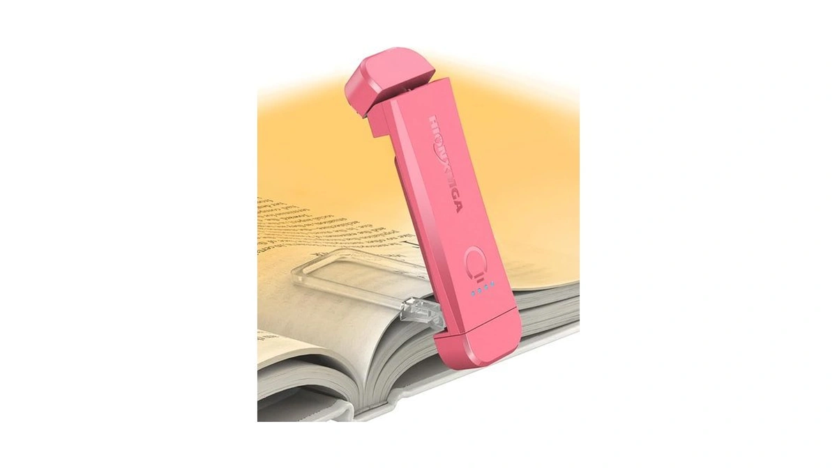 Hionxmga Book Reading Light,silent Touch Lamp For In Bed,rechargeable Clip