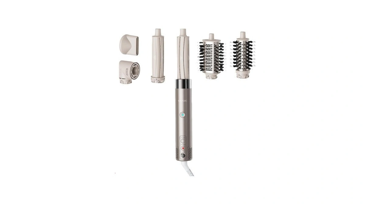 Kaugic 6 In 1 Hot Air Hair Styler Dryer Multi-styler