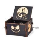 Aokely Before Christmas Music Box,engraving Nightmare Musical Box Melody Plays