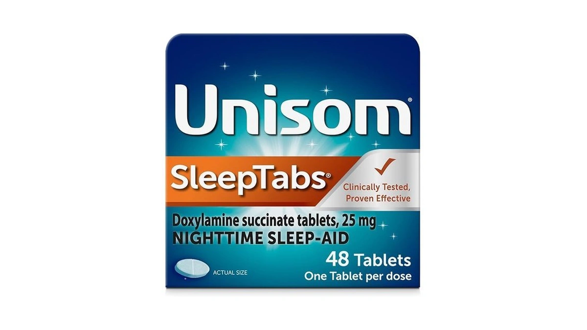 Unisom Sleeptabs, Nighttime Sleep-aid, Doxylamine Succinate, 48 Tablets