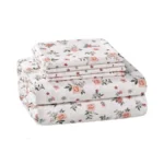 Bysure King Sheet Set 6 Pieces (orange Roses Floral), Cottage