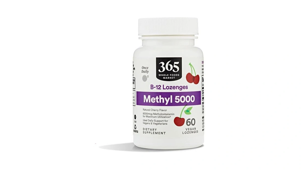 365 By Whole Foods Market, Methyl B-12 5000mcg Cherry, 60