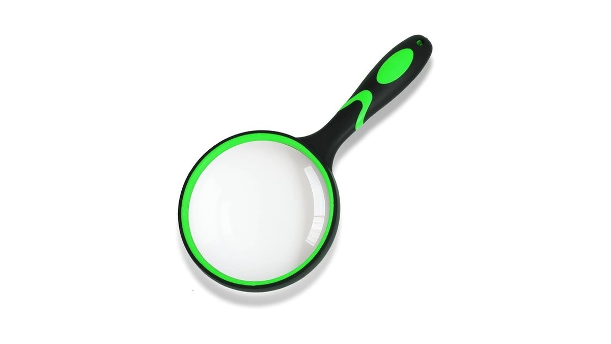 Magnifying Glass Handheld Reading Magnifier For Seniors - 100mm Real
