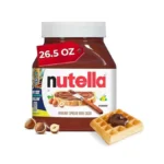 Nutella Hazelnut Spread With Cocoa, Creamy Hazelnut Spread, Breakfast Favorite,
