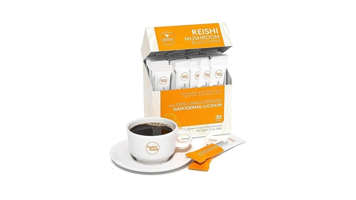Reishi Mushroom Black Coffee By Fusion Foods™ | All Natural