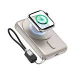Sixthgu Magnetic Portable Charger, 3 In 1 Wireless Power Bank