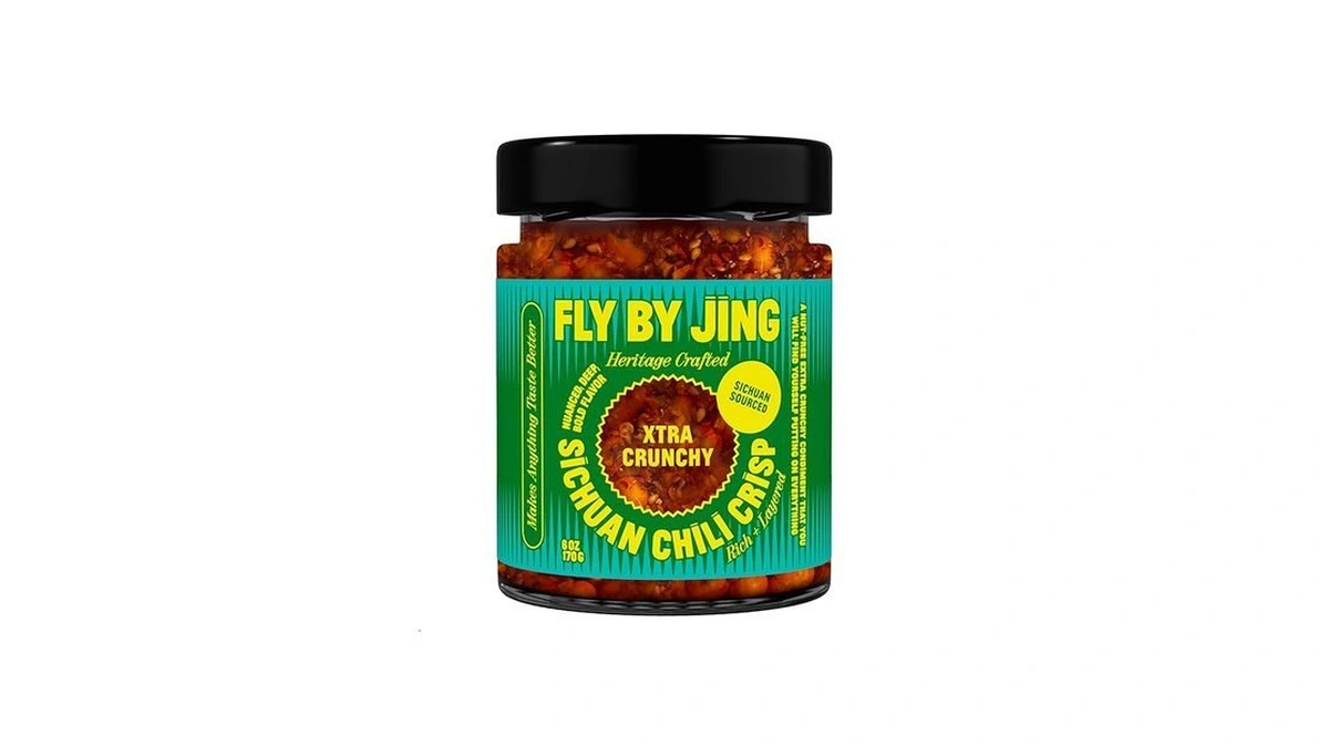 Flybyjing Xtra Crunchy Sichuan Chili Crisp: Spicy, Tingly, Savory, Vegan,