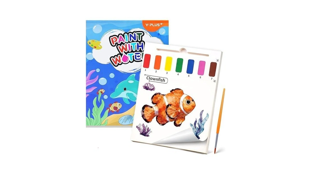 Yplus Paint With Water Books For Toddlers, Watercolor Painting Paper,