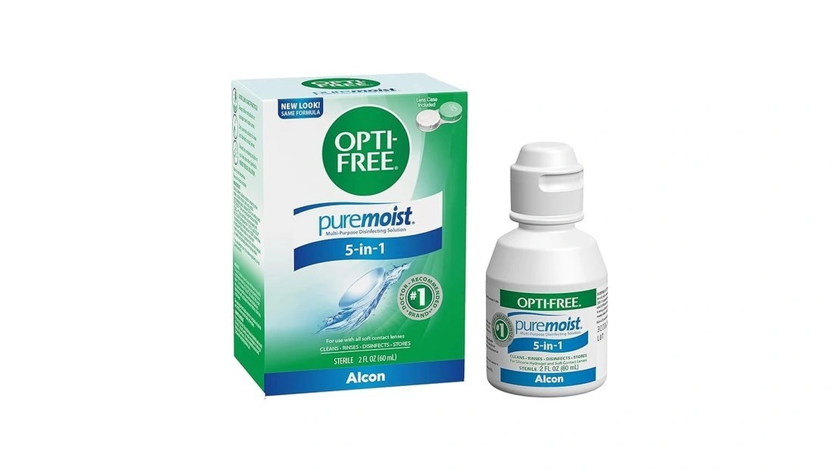 Opti-free Puremoist Multi-purpose Contact Lens Cleaning And Disinfecting Solution With