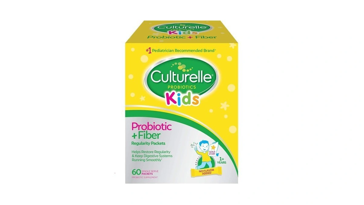 Culturelle Kids Probiotic + Fiber Packets (ages 3+) - 60