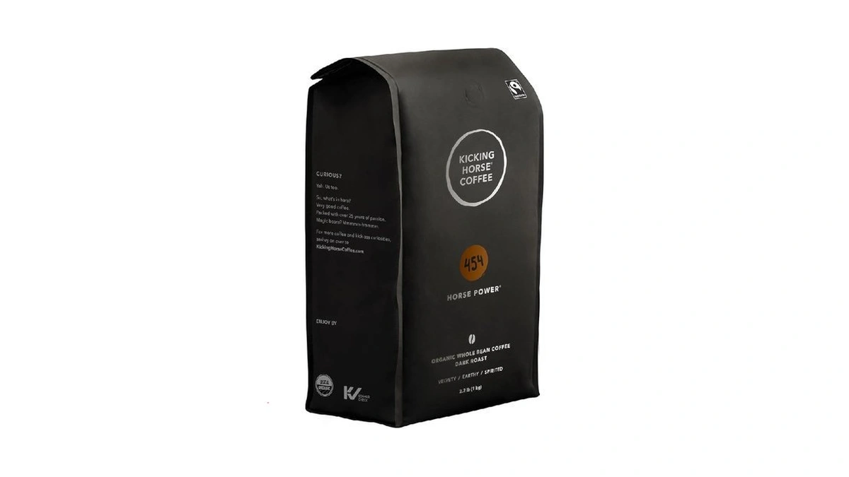 Kicking Horse Coffee, 454 Horse Power, Dark Roast, Whole Bean,