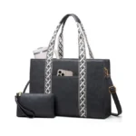 Lovevook Laptop Tote Bag For Women,15.6 Inch Vintage Work Bag,waterproof