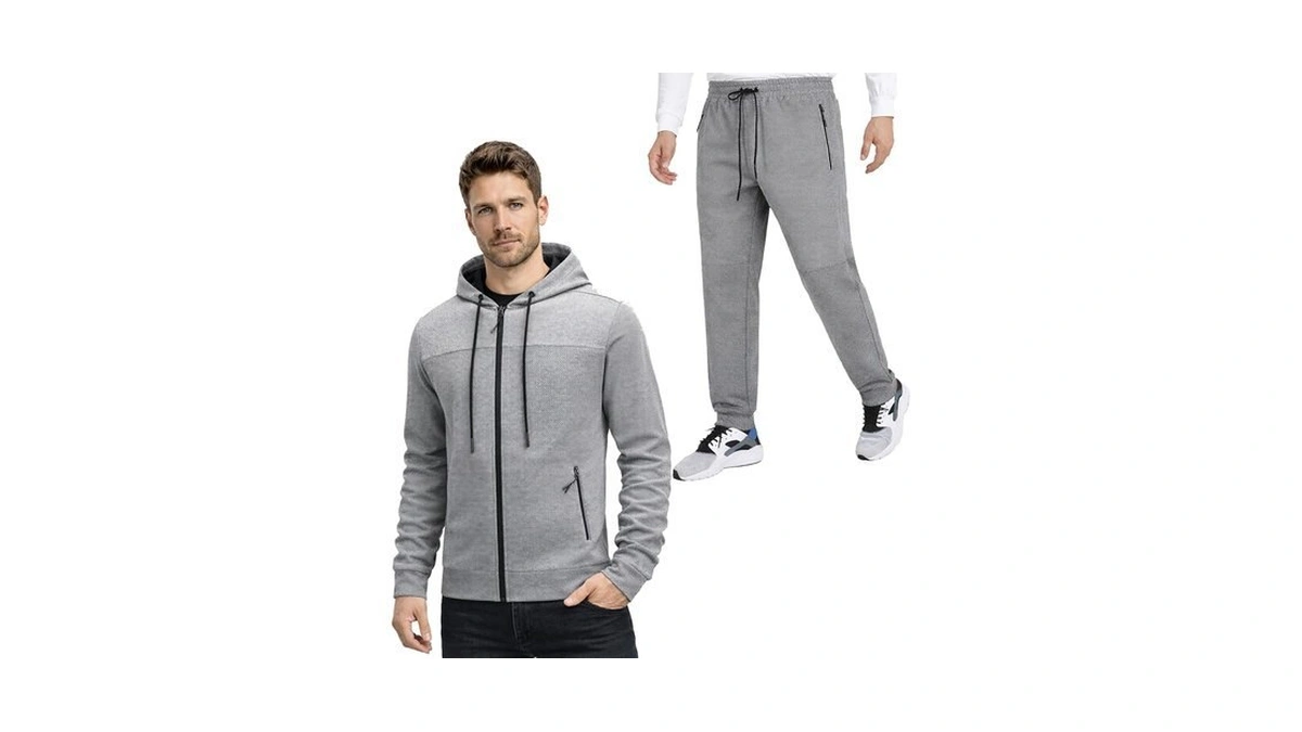Ryly Rexperformance Mens Tracksuit 2 Piece Set Casual Sweatsuits Full