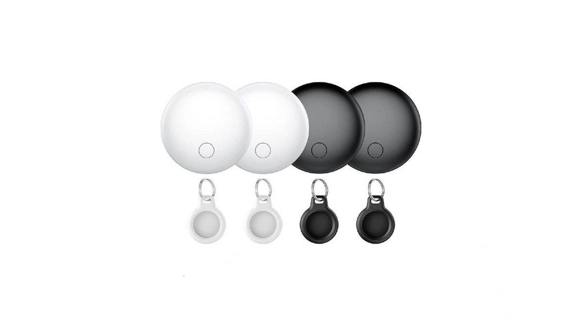 Air Tracker Tags 4-pack, Item Finders Work For Apple Find