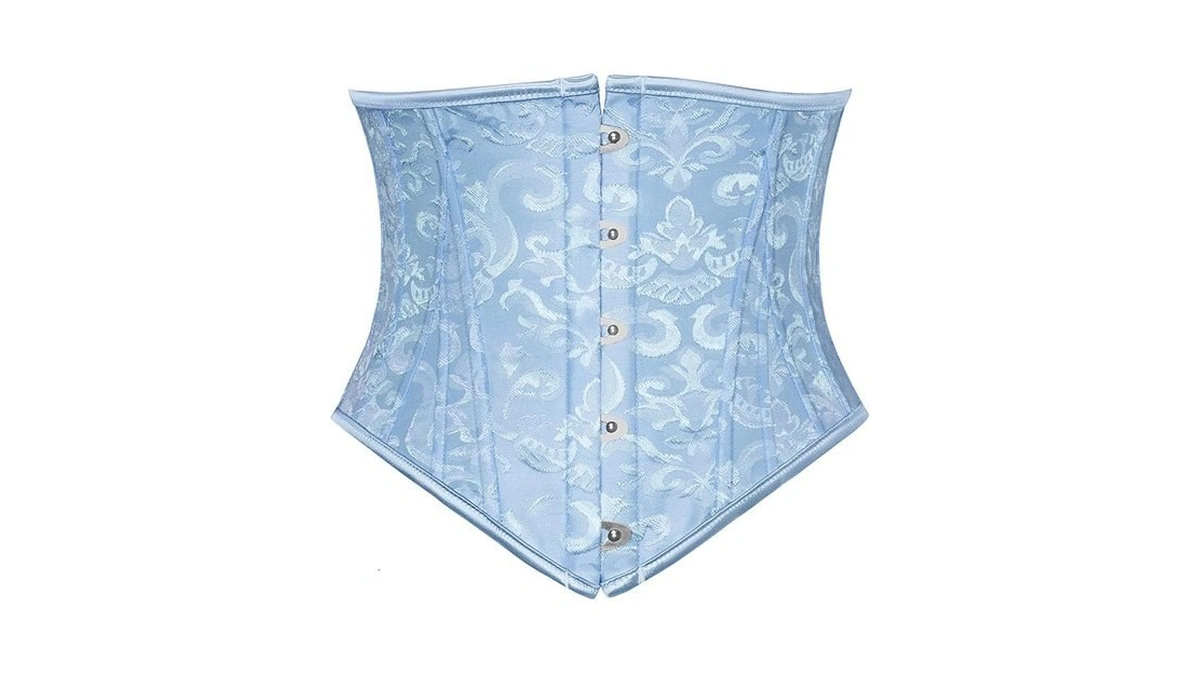 Scarlet Darkness Corset Belt For Women Underbust Satin Waist Training