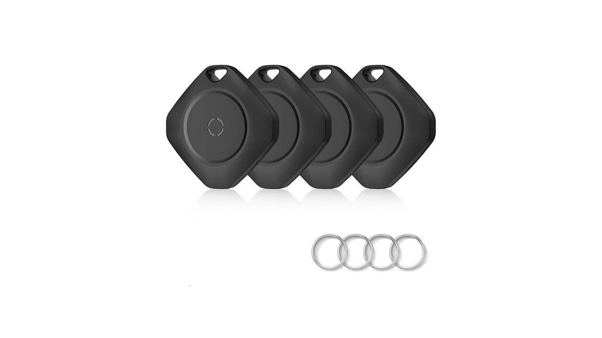 Tracker Tags-4 Pack, Compatible With Apple Find My App (ios