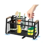 Sponge Holder For Kitchen Sink, Kitchen Sink Caddy Organizer With