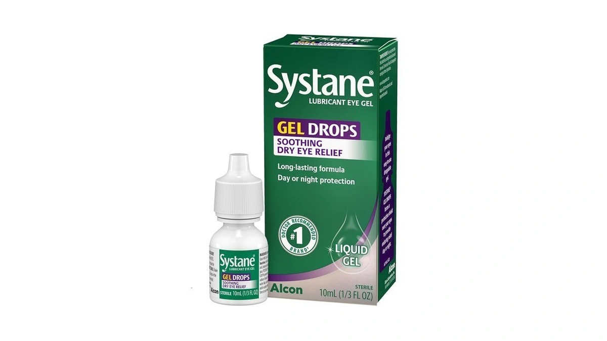 Systane Lubricant Eye Gel Drops, 10-ml (packaging May Vary)