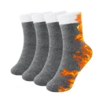 Hugsweet 4 Pairs Warm Thick Thermal Winter Socks For Women,