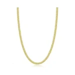 Eterjew 14k Plated Gold Chain Necklace For Men, 3.5mm Men's