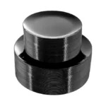 Pulote 100pcs Black Plastic Plates Disposable - Premium Heavy Duty