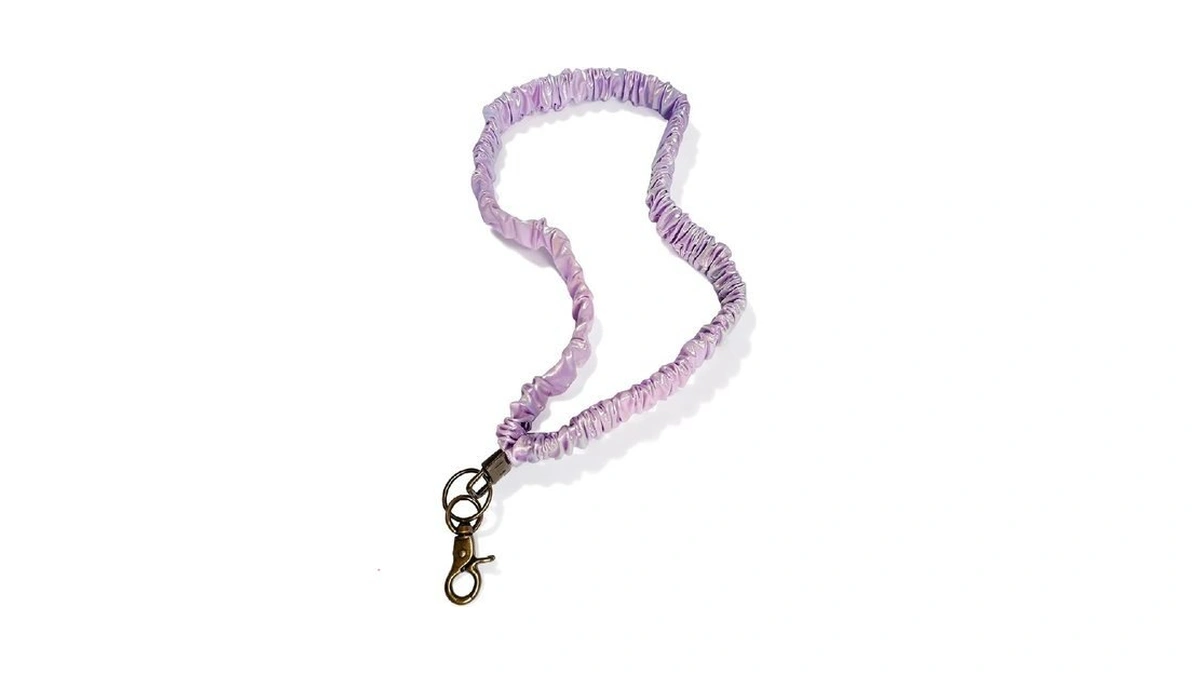 Pazlog Teacher Scrunchie Lanyards For Id Badges Keys Holographic Colorful