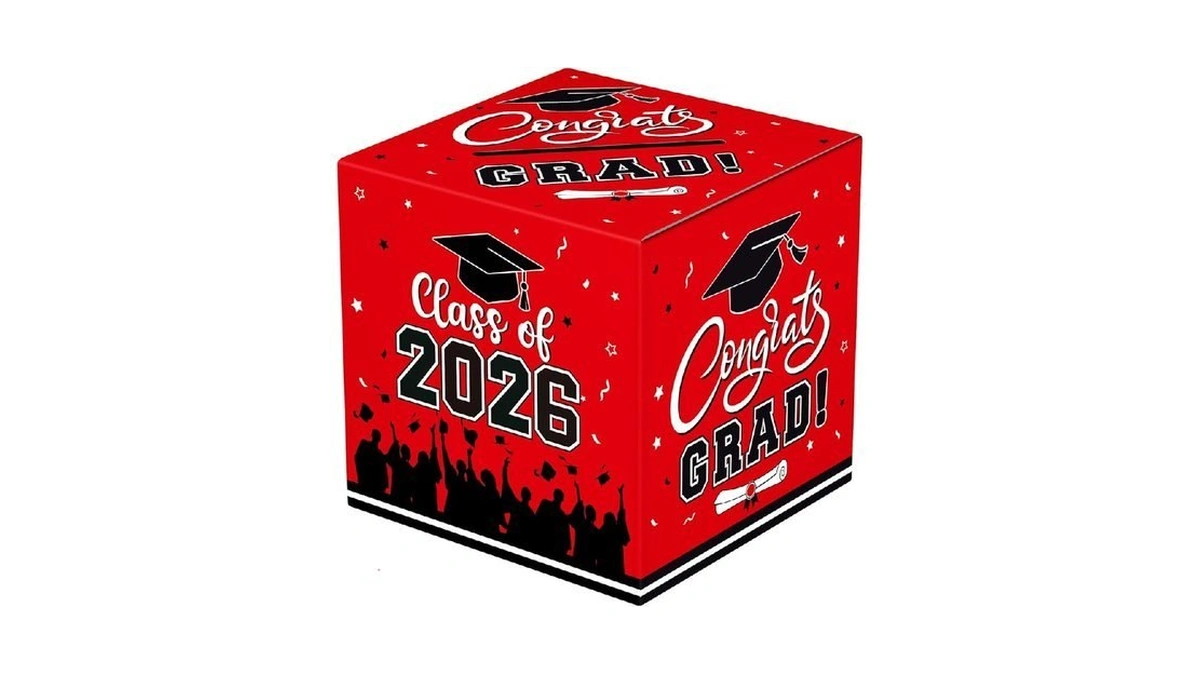 Perfqu Graduation Card Box 2026 - Congrats Grad Card Boxes