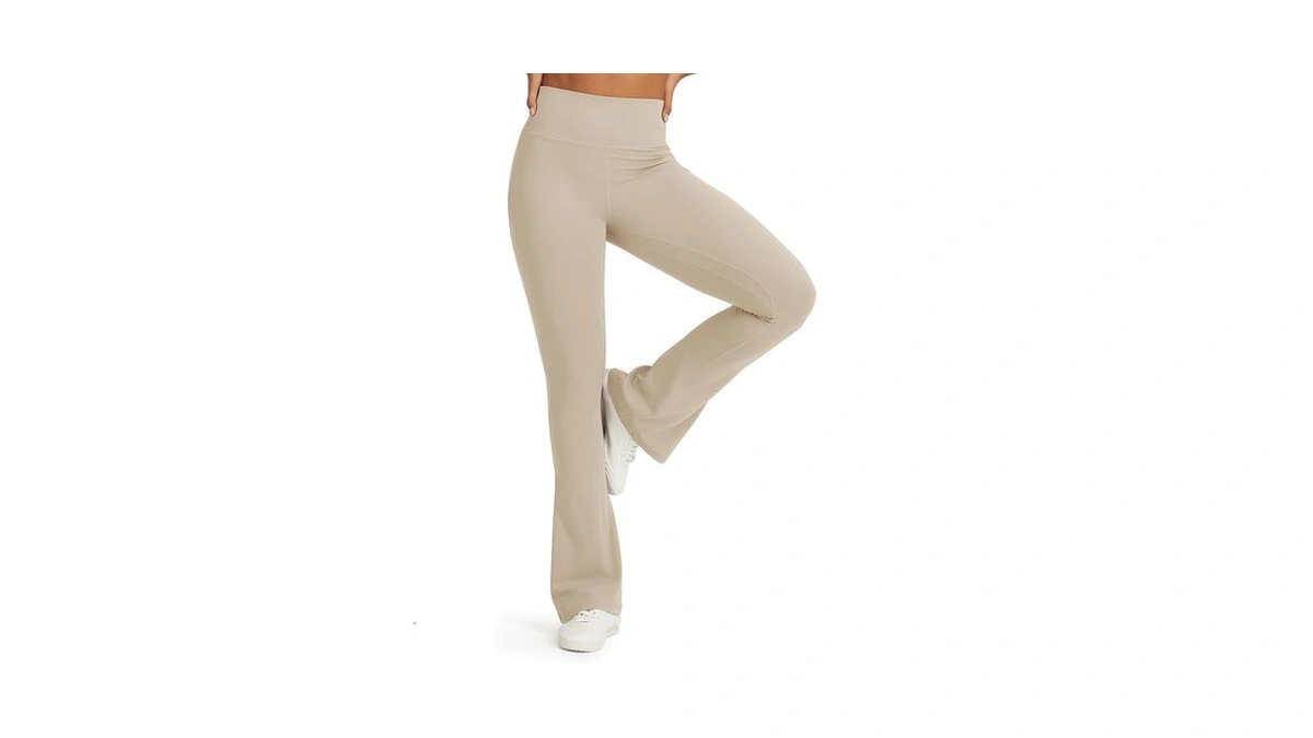 G4free Pants For Women Mini Flared Leggings Ultra Soft Lightweight