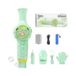 Fog Bubble Machine, Rechargeable Automatic Electric Smoke Bubble Machine, Magic