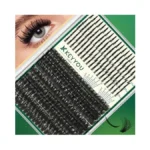 Keyyou Lash Clusters 280pcs Lash Spikes Eyelash Clusters Volume Individual