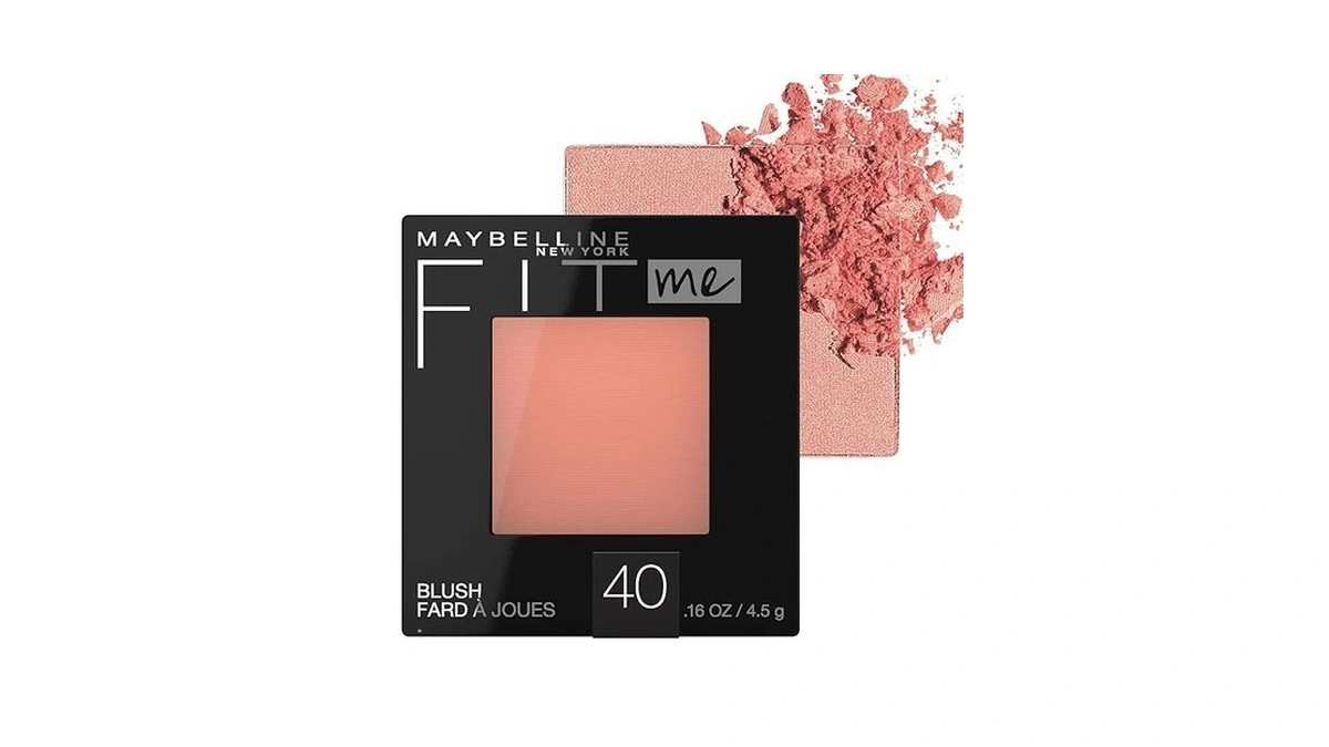 Maybelline Fit Me Blush, Lightweight, Smooth, Blendable, Long-lasting All-day Face