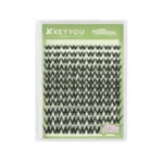 Keyyou Angel Lash Clusters, 8-18mm Mix D Curl Wispy Eyelash
