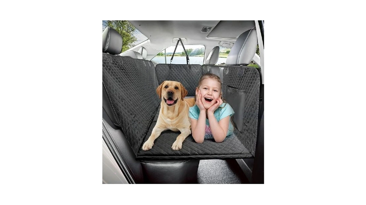 Vailge Dog Car Seat Cover, Dog Hammock For Car Backseat,