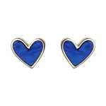 Small Heart Stud Earrings, Hypoallergenic Cute Heart Earrings Stud For