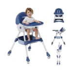 High Chairs For Babies And Toddlers, 4 In 1 Convertible