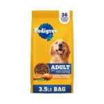 Pedigree Adult Dry Dog Food, Complete Nutrition, Roasted Chicken &