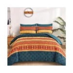 Wongs Bedding Boho Comforter Set Queen Size,7 Pieces Bed In