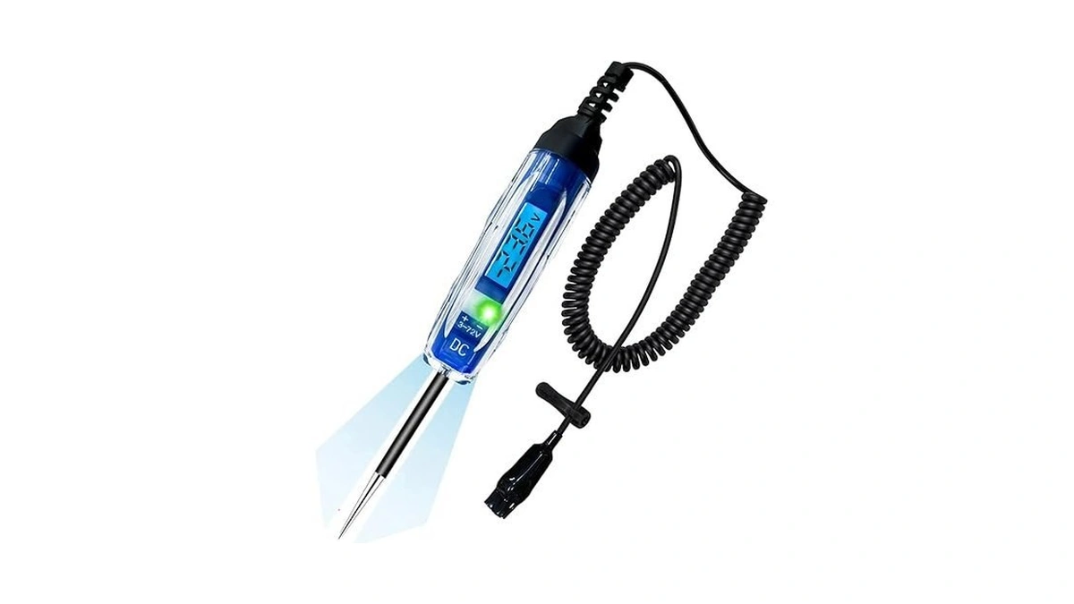 Atoblin Test Light Automotive, 3-72v Dc Lcd Digital Circuit Tester