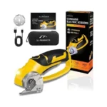 Cordless Electric Scissors – 4v Rotary Fabric & Cardboard Cutter