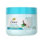 Dove Moisturizing Body Scrub – Coconut & Lime, Ph‑balanced Whipped